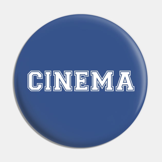 CINEMA (White) Pin by ThatShelf.com