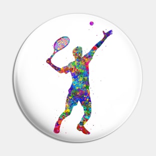 Tennis player man Pin