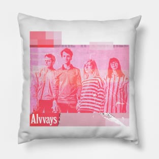 ALVVAYS ≥≤ Original Glitch Style Fan Artwork Pillow