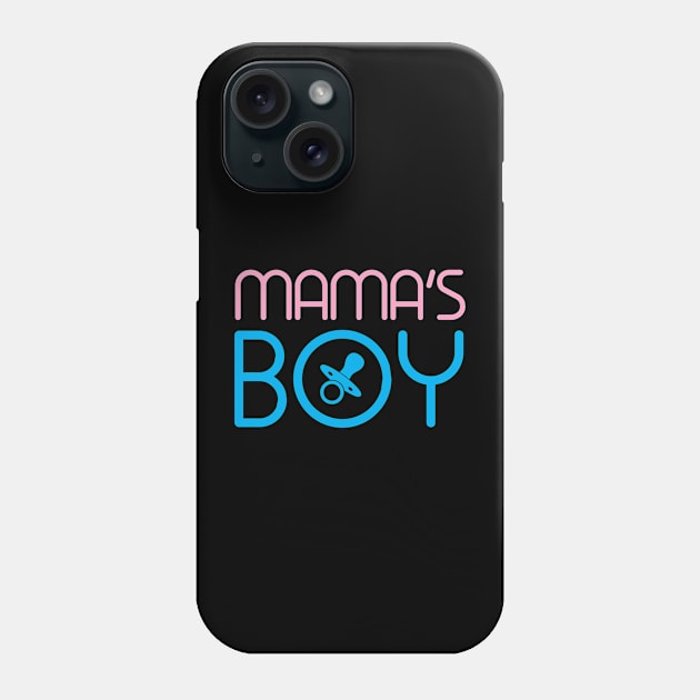 MAMA’S BOY Phone Case by ITCHY_SAVOIR