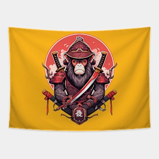 samurai ape Tapestry