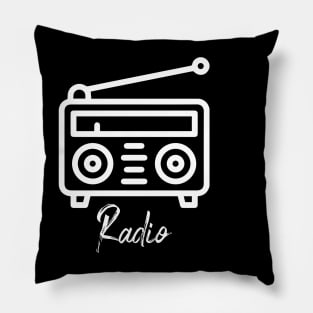 Classic Radio Pillow