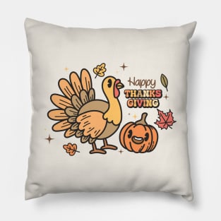 Happy Thanksgiving Pillow