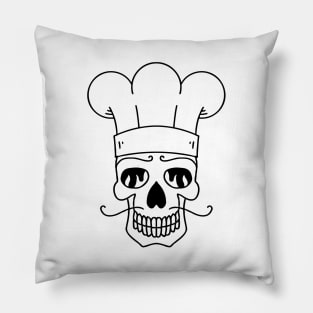 Chef skull Pillow