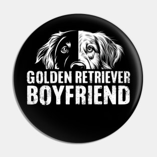 Golden Retriever Boyfriend Pin