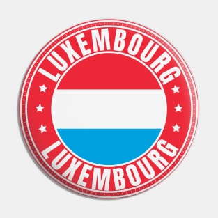 Luxembourg Pin