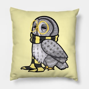 Kind Great Grey Owl Pillow