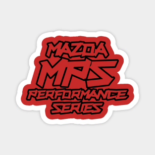 MPS, mazda performance series, Mazdaspeed (Transparent - Black) Magnet