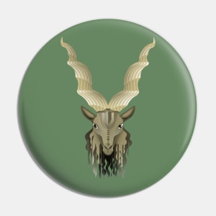 Markhor - Screw horned goat Pin