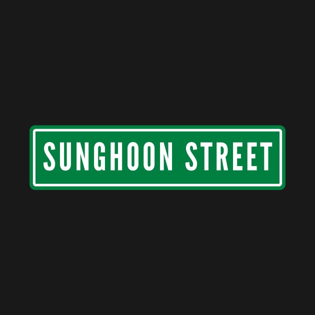 Sunghoon Street Sign ENHYPEN by wennstore