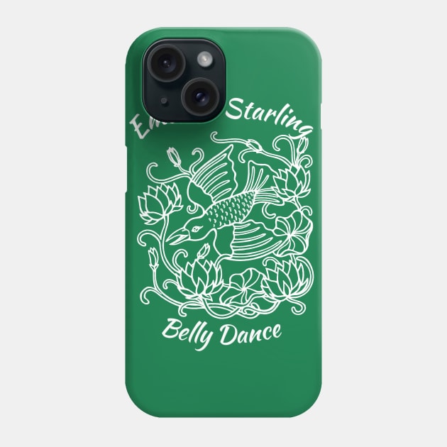 ESBD Logo - White Phone Case by EmeraldStarlingBD