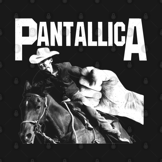 Pantallica Mega Poser Band Tee by blueversion