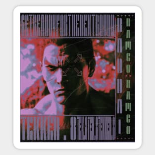 Kazuya Mishima Stickers for Sale