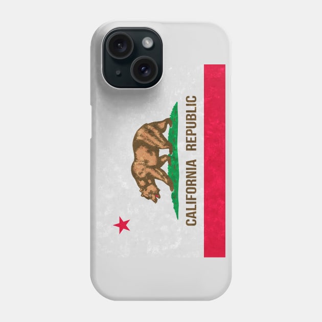 Flag of California Phone Case by Enzwell