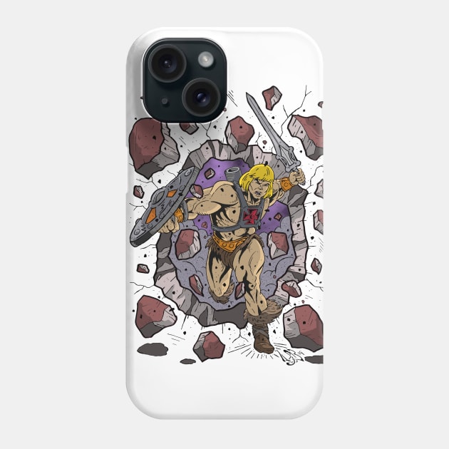 Master of the Universe! Phone Case by AustinLBrooksART