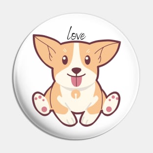 Love Dogs Pin