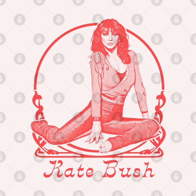 Kate Bush † Retro Aesthetic Fan Art Design by DankFutura