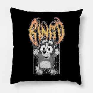 Bingo metal funny Pillow