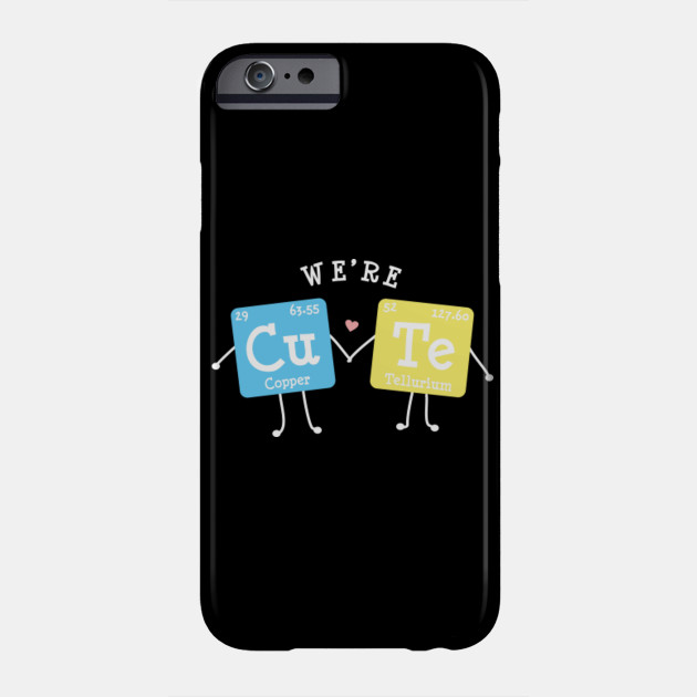 Element Cute Periodic Table Love Nerd Gift Element Phone Case Teepublic