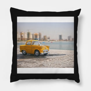 Yellow Car Toy Pillow