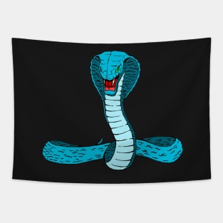 Blue snake Tapestry