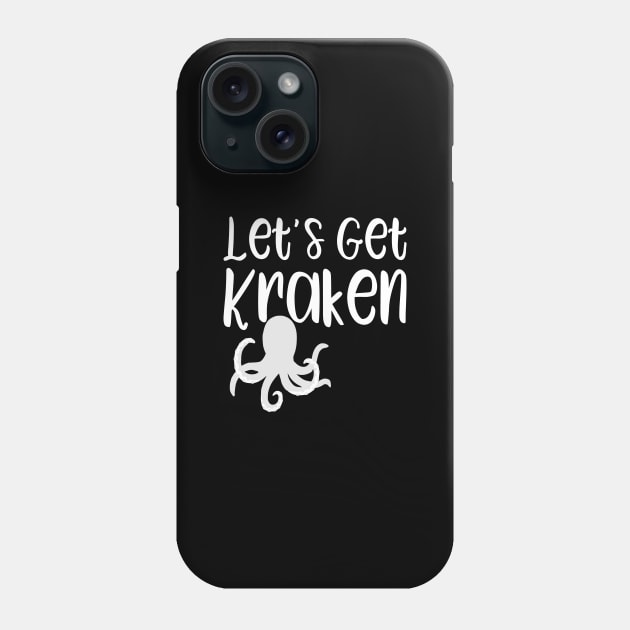 Funny Octopus Slogan Phone Case by kapotka