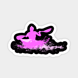 Cute Sweet Kayak Girl T-Shirt Magnet