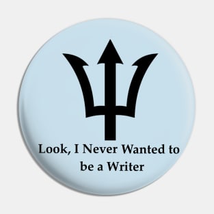 A Demigod Writer Pin