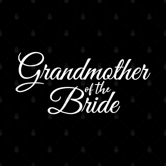 Grandmother Of The Bride Wedding Shirt by zap