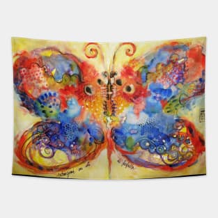 Abstractions on butterfly wings Tapestry