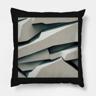 Stylized Granite Stone Pattern Texture #8 Pillow