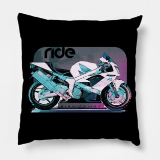 Ride honda rc51 vtr1000 sp2 cyber Pillow