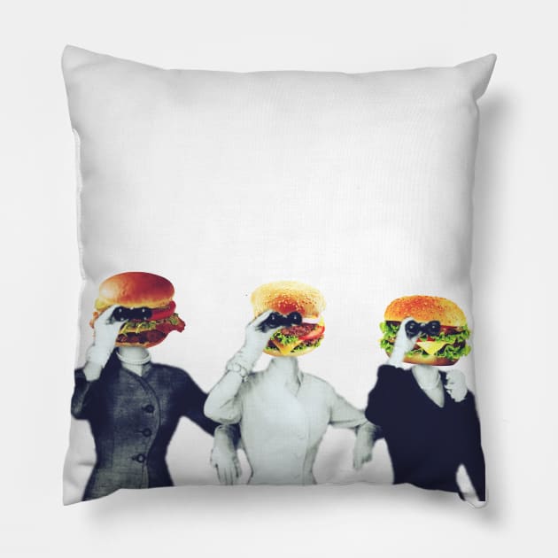 Burgerhood Pillow by reesea