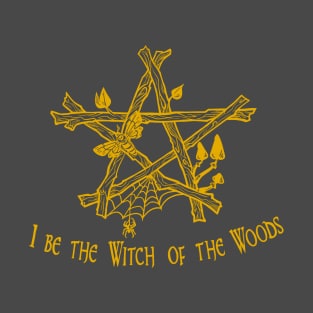 Witch of the Woods - Gold T-Shirt