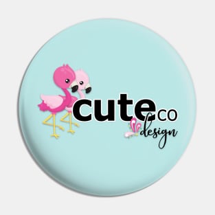 cuteCO design - Front and Back Shirt Pin