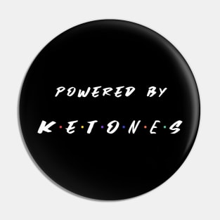 powered by ketones Pin