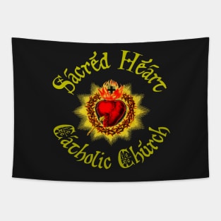 Sacred Heart of Jesus Catholic Church Detente Sagrado Corazon de Jesus Tapestry