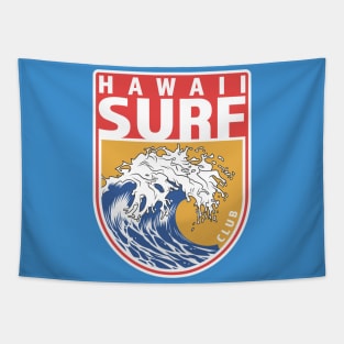 Hawaii Surf Club Tapestry