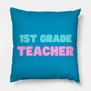 2st Grade Teacher Tee Pillow