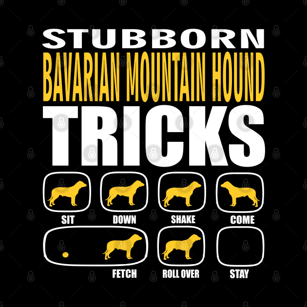 Stubborn Bavarian Mountain Hound Tricks by Madfido