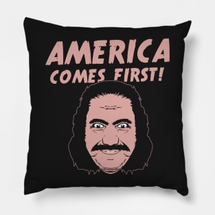 America Comes First Pillow