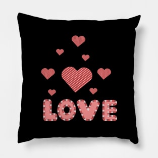 Beautiful heart pattern Pillow