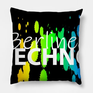 Berlin Techno Pillow