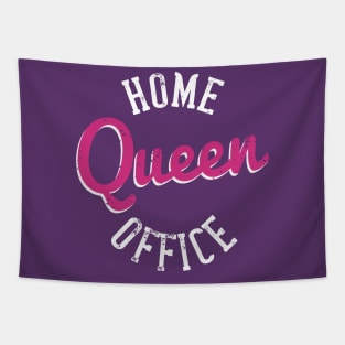 Home Office Queen - Quarantine 2020 Typography Tapestry