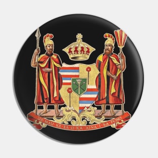 Hawaiian Kingdom Coat of Arms Pin