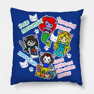 CAT PRINCESS puns Pillow