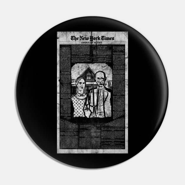 American Gothic Pin by Raimondi