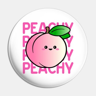 Peachy Peach Pin