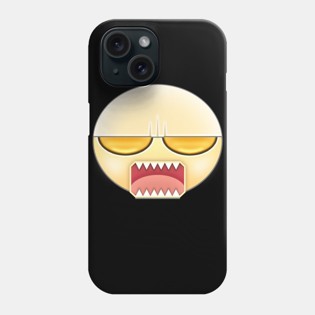 ANGRY STICKER IN SOCIAL NETWORK Phone Case by ADAMLAWLESS