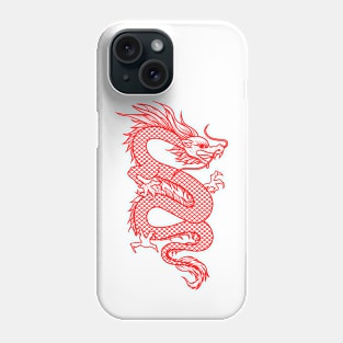 Red dragon Phone Case